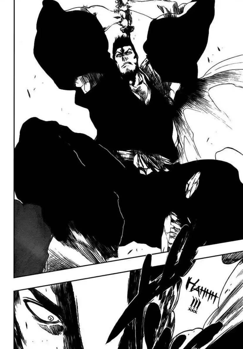 En Hakuda il deviendra tellement puissant en fusionnant avec le Hogyoku qu’il sera capable de vaincre Isshin/Urahara/Yoruichi (il utilisera aussi un peu de Zanjutsu)