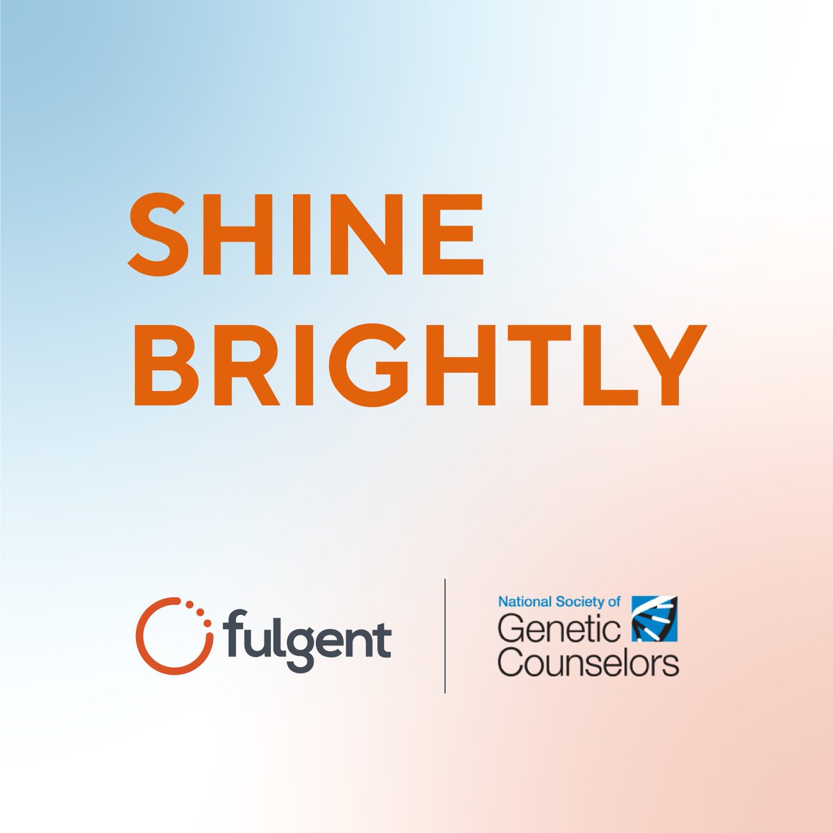 FulgentGenetics's tweet photo. Fulgent GC Highlight: Greg-- Thank you for shining brightly and directing a strong team of GCs with your leadership, knowledge, and expertise.
#IAmAGeneticCounselor #Fulgentgenetics #gcawareness #genetictesting #gcconference #geneticcounselors #geneticcounseling #genetictest https://t.co/v2f84irmMd