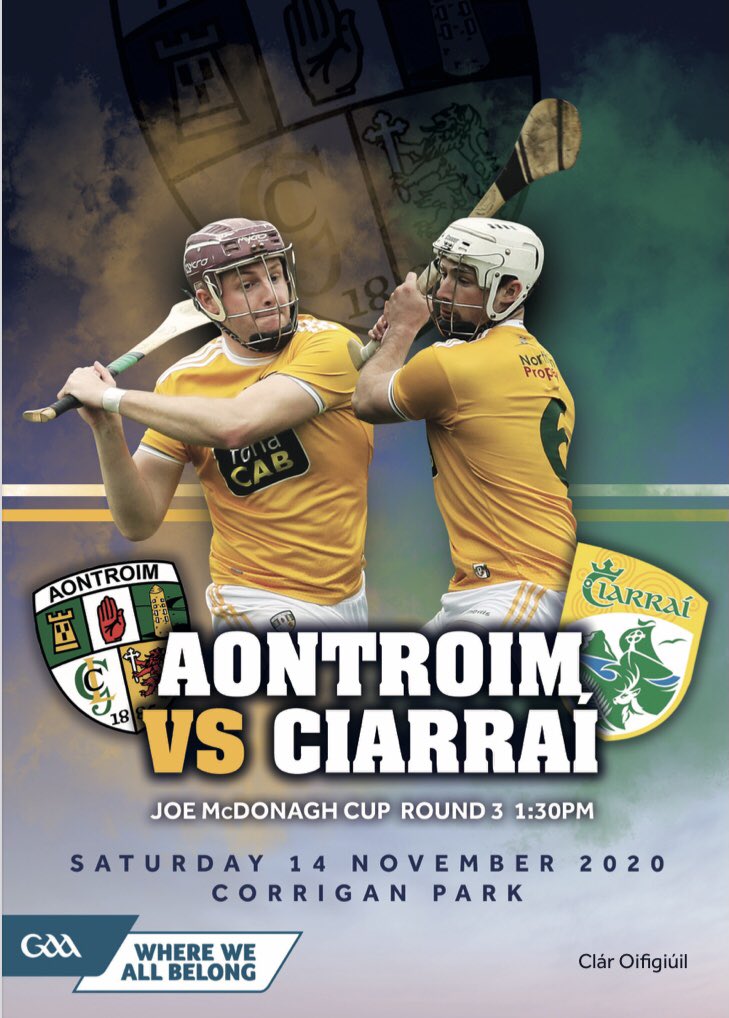 Win a pass to Watch <a href="/AontroimGAA/">Antrim GAA</a> 🆚 <a href="/Kerry_Official/">Kerry GAA</a> LIVE in the Joe McDonagh Cup #Gaa #competition tomorrow 1-30pm

Simply retweet to be in with a chance to win 

Winner selected tonight 

beosport.live/products/joe-m…
