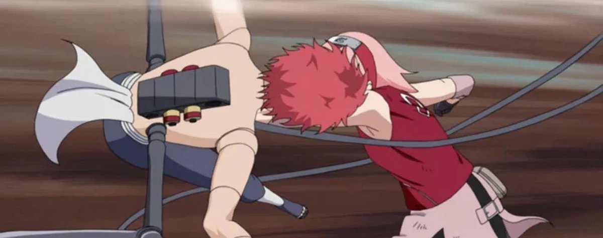 Sakura à sauvé, Kankuro, Naruto, elle a battu un membre de l’Akatsuki, également elle a défait l’infiltration d’un zetsu blanc en Neiji. Par ce biais, Sakura à sauvé la vie de milliers d’hommes. Aussi un rappelle tout con si je peut me permettre