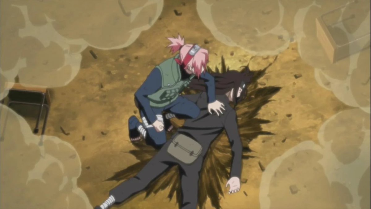 Sakura à sauvé, Kankuro, Naruto, elle a battu un membre de l’Akatsuki, également elle a défait l’infiltration d’un zetsu blanc en Neiji. Par ce biais, Sakura à sauvé la vie de milliers d’hommes. Aussi un rappelle tout con si je peut me permettre