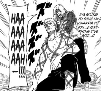 folles pour pouvoir la frapper rien qu’une fois. Elle Sakura, elle à réussi dès la première tentative. Sakura à également aidé Obito dans les dimensions pour retrouver Sasuke, alors que Obito n’avait plus aucun chakra. Il fallait absolument retrouver Sasuke.