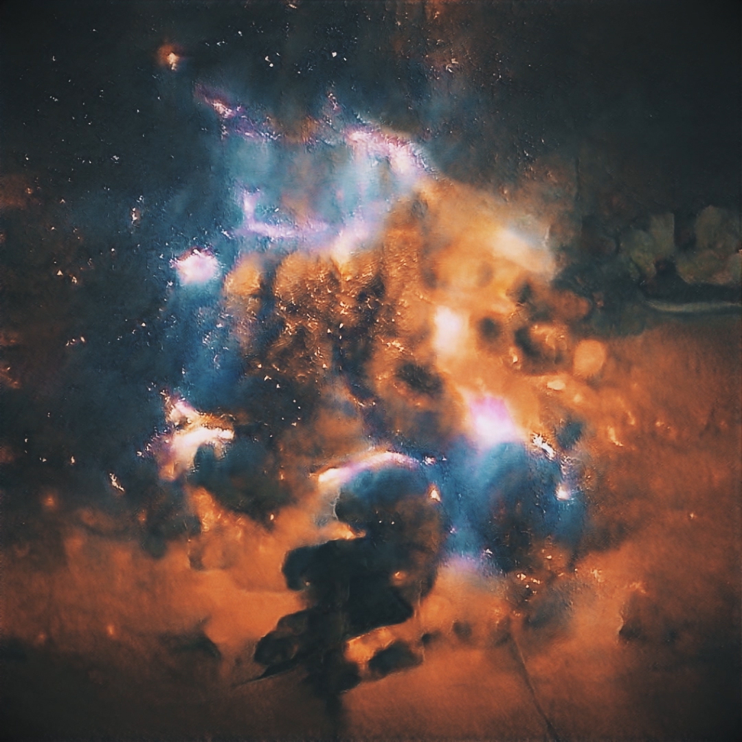 Inspired by the words and personal meaning of Rumi's poem, The Guest House, we developed a model based on a dataset of micro and macro imagery of cells, galaxies and other forms representing both the building blocks of humanity and it's own place in the universe. Sample stills: