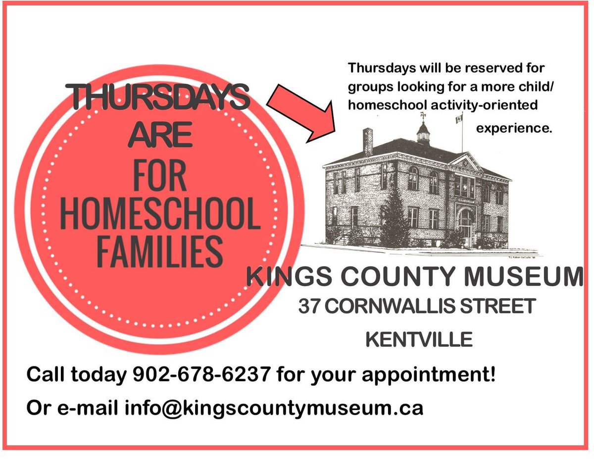 Book your "learning moments "with Kings County history today.....