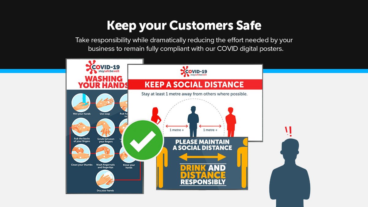 This year has been difficult for many businesses including our own, and it’s great news that a vaccine could be around the corner ✊🏼

During this time we've taken the opportunity to support customers by introducing our free Covid Digital Signage pack! ✅

lnkd.in/e_yCK-Z