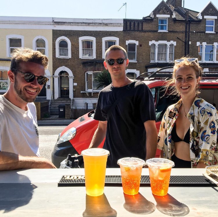 BrickfieldsBar's tweet photo. Hey Brockley! We are back for the weekend serving you via the hatch bar once again, this time sadly without the heat. But we do have mulled wine so WINNING!
#brickfieldsbar #takeaway #takeawaybeer #takeawaycocktails #takeawaypint #shoplocal #lovelocal #lovese4 #brockley #lovese4 https://t.co/WzrDf0Zsft