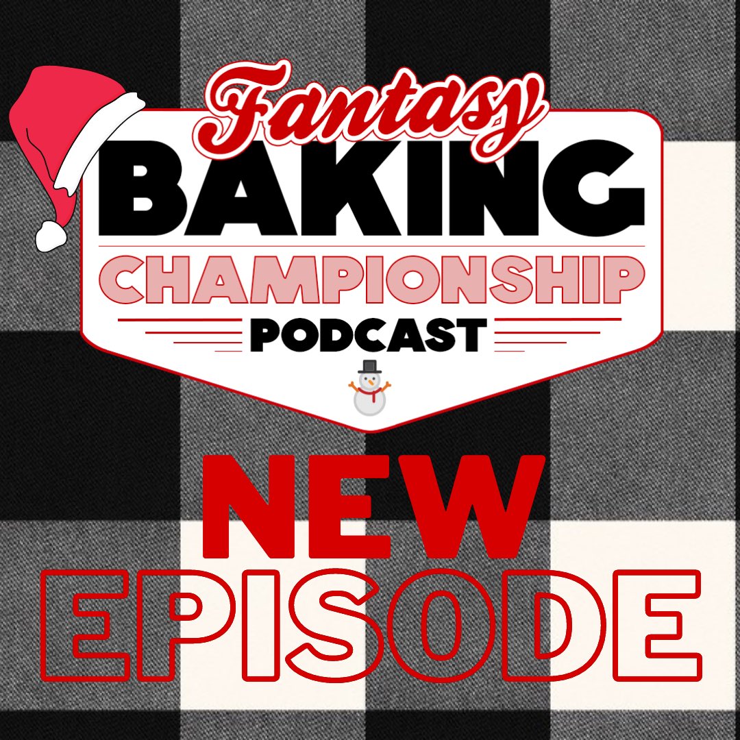 FantasyBaking's tweet photo. NEW EPISODE IS HERE! #HolidayBakingChampionship #fantasybaking #fantasybakingchampionship #foodnetwork #podcast 

https://t.co/8H29F7scLX https://t.co/ZkQWKLHT5c