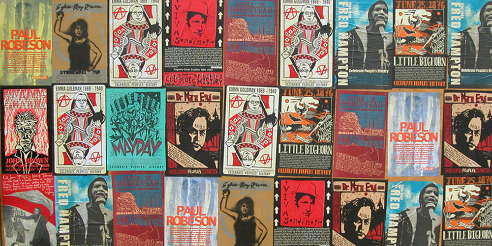 LitReviewChi's tweet photo. If you missed co-host @monicatea2's conversation with Nicole Marroquin, Damon Locks, and Josh MacPhee last night on Celebrate People's History: The Poster Book of Resistance &amp; Revolution published by @FeministPress, it's now available on YouTube! https://t.co/tAmG9bo76y https://t.co/cxUzryoVtK