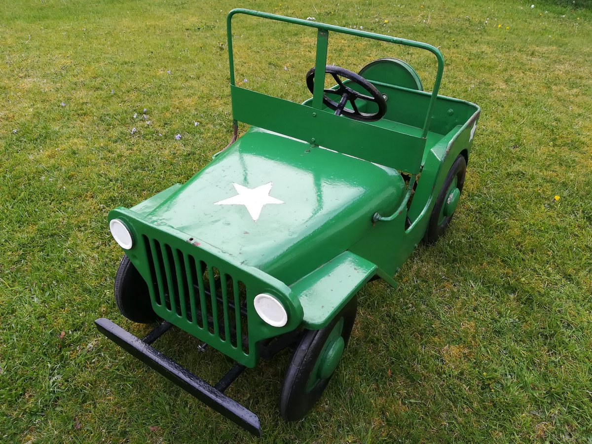 toysphil's tweet image. One of my pedal cars have been out on a little trip! Watch Desgin Classics with @DrewPritchard on @discoveryplusUK
#DesignClassics #PedalCar
#PetolHead #WillysJeep