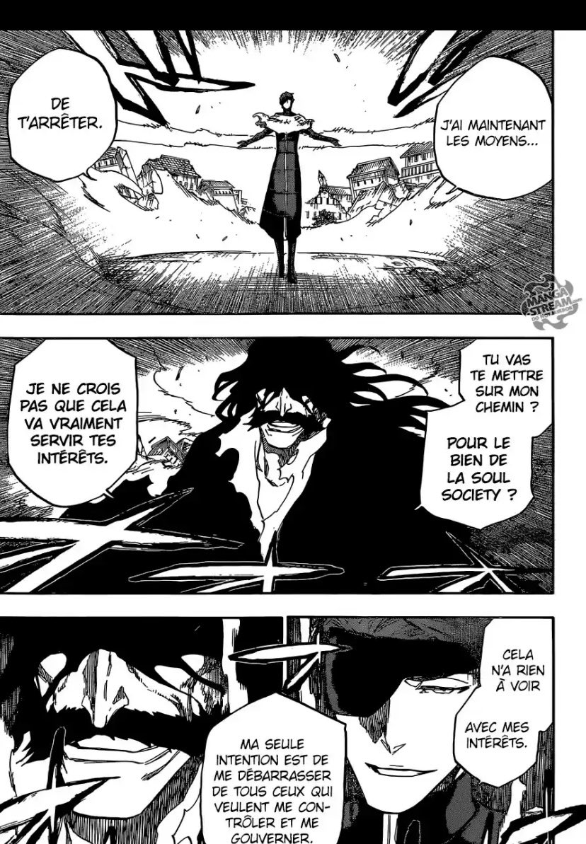 Par la suite il n’hésitera pas s’opposer à Yhwach bien avant l’arrivée de Ichigo et Renji , il utilisera un Kido 99 sans incantation pour prouver sa force et son génie une nouvelle fois