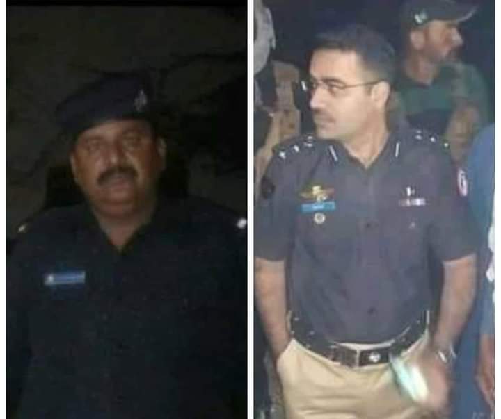 سنڌ جي جوڌن ۽ دودن اي ايس آئي محمد بخش ٻرڙو ۽ ايس پي امجد شيخ کي سنڌ پاران سلام 🙏 

We salute Sindh Police specially these two brave heros of Sindh ❤ 
ASI Muhammad bux Burro and SP Amjad Sheikh 🏆 

#JusticeForAlisha