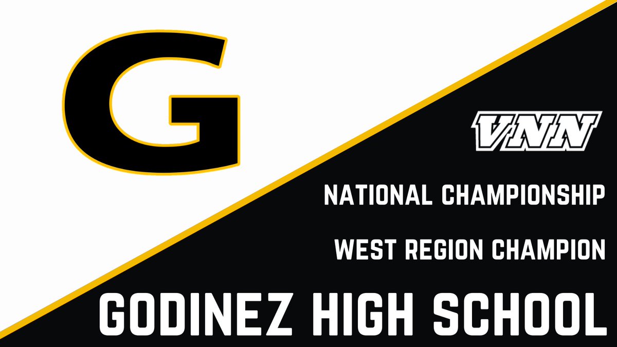 OfficialVNN's tweet photo. Introducing the West Region Champion of our 2019-2020 National Championship, @godinezsports! ππ Congratulations Grizzlies! https://t.co/gPmqKPXm8e