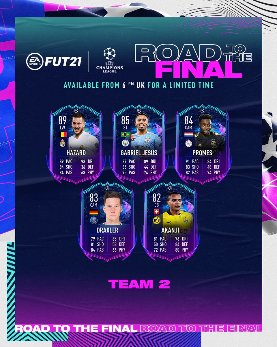 teambundledbr's tweet photo. Saíram os novos RTF!

Gabriel Jesus 🤙

Promes ⭐️⭐️⭐️⭐️⭐️

Sissoko 💪

O que vocês acharam? 

#TeamBundled https://t.co/N4iKm8D9D0