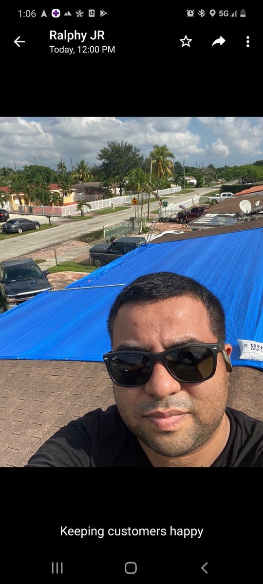 AlexNeihoff's tweet photo. @FHIAFamily Rafa going the extra mile !!!! #rooflife https://t.co/VV6dU5icfi