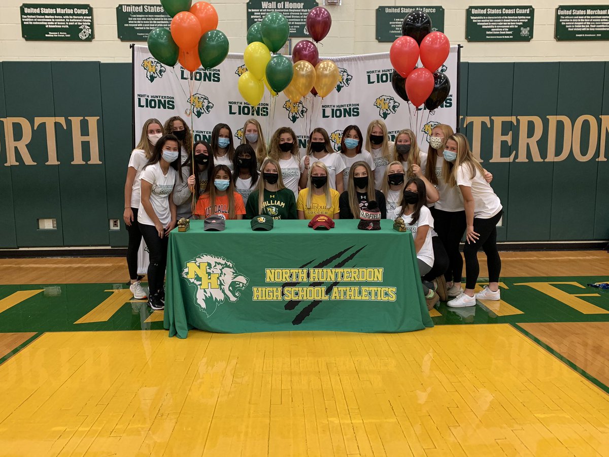 NH_GSoccer's tweet photo. We are all so proud of you and wish you the best of luck at the next level! You will always be a Lion! Go North! @NHHS_Lions https://t.co/Ze03TM9ke4