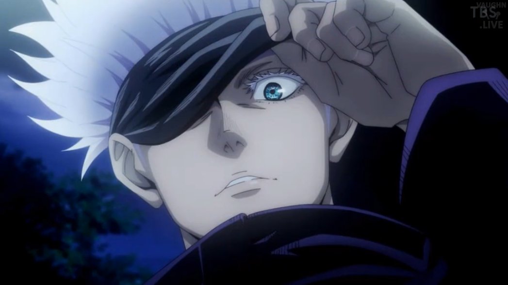 kuroopeach's tweet photo. si los próximos animes que lance MAPPA tienen una mala animación sepan que todo su presupuesto se les fue en satoru gojou y sus ojos MOTIVO MUCHÍSIMO MÁS QUE VÁLIDO Y RESPETABLE https://t.co/yMR1gkjbx8