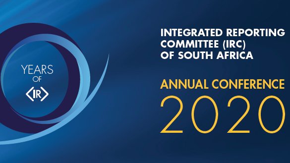 theiirc's tweet photo. The IRC is hosting their Annual Conference 2020 – Integrated Thinking in Action on Thursday 26 November 2020, 9am – 1:20pm (SA time). Find out more about speakers and topics below! @ircofsa 
https://t.co/qIuf7EQi8g 
#IRCSAconf20 #integratedreporting https://t.co/qm0y0EP3lp