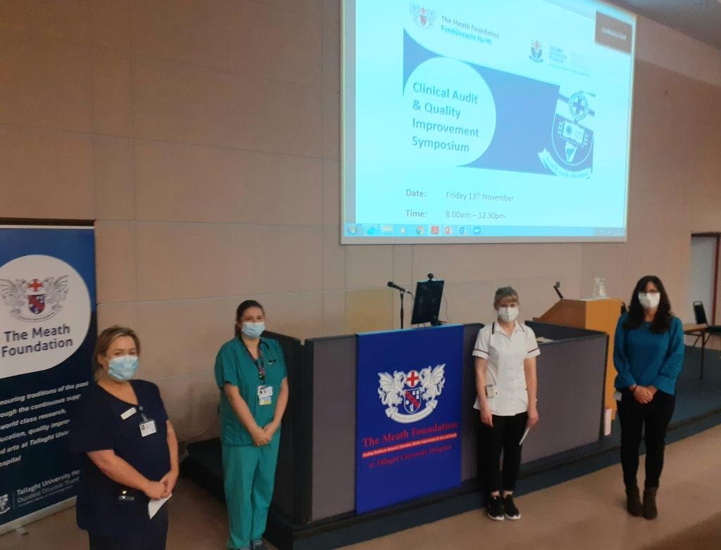 ed_tuh's tweet photo. Terrific TUH Clinical #Audit &amp; #Quality Symposium, thanks to the organisers! Congrats all presenters &amp; prize winners @AntoinetteCurl3 &amp; @orla_boil Well done @ed_tuh presenters &amp; #Research lead @AilsMcCabe delivering a dedicated ED track #evidencebasedmedicine #TUHworkingtogether https://t.co/7byNkmHj3Y