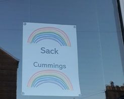 DrJennyRose's tweet photo. 🌈🌈🌈🌈🌈🌈This has been up since the #DurhamDash 
It might be time for an update

#DominicGoing 

Any (polite!) ideas for #lockdown art projects? 
🖼🎨🖌️🧑‍🎨👨‍🎨👩‍🎨 https://t.co/xdKxN4RjaH
