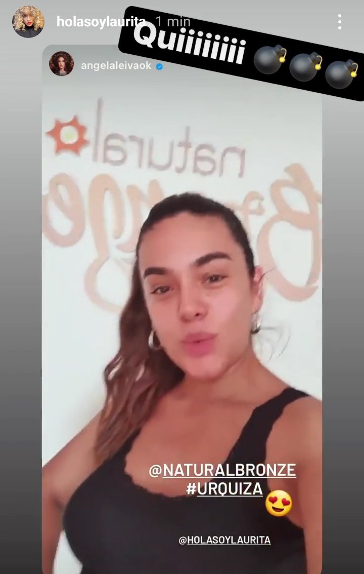 💥Angela Leiva paso por <a href="/NaturalBronzeOK/">Natural Bronze</a> 😱 Quedó divinaaaa💋💣