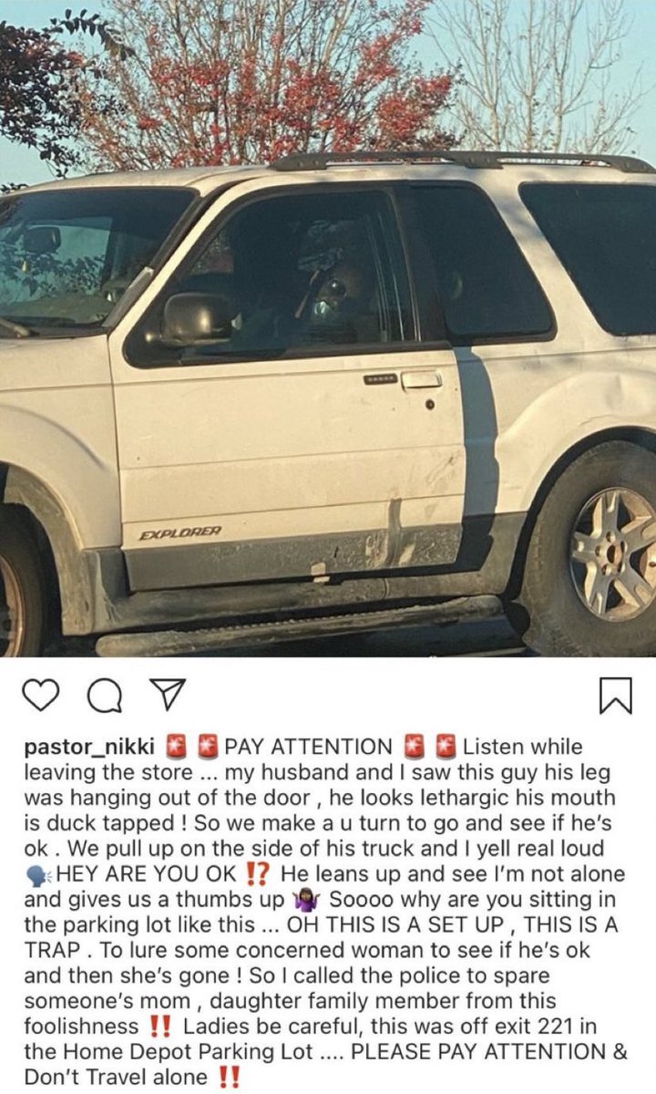 This was seen in Atlanta, women please be careful.

RT RT RT 🚨