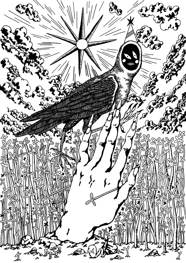 mimieux92's tweet image. dream crow from my meat machine zine
#illustration #fanzine #meatmachine