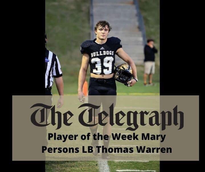 _T_Dubb39's tweet photo. @telegraphga 14 tackles against crisp county  @COACHSTEW_ @CoachSchuUGA @chadlunsford @CoachSElliott @CoachC_Collins https://t.co/FS0lUTAUhI