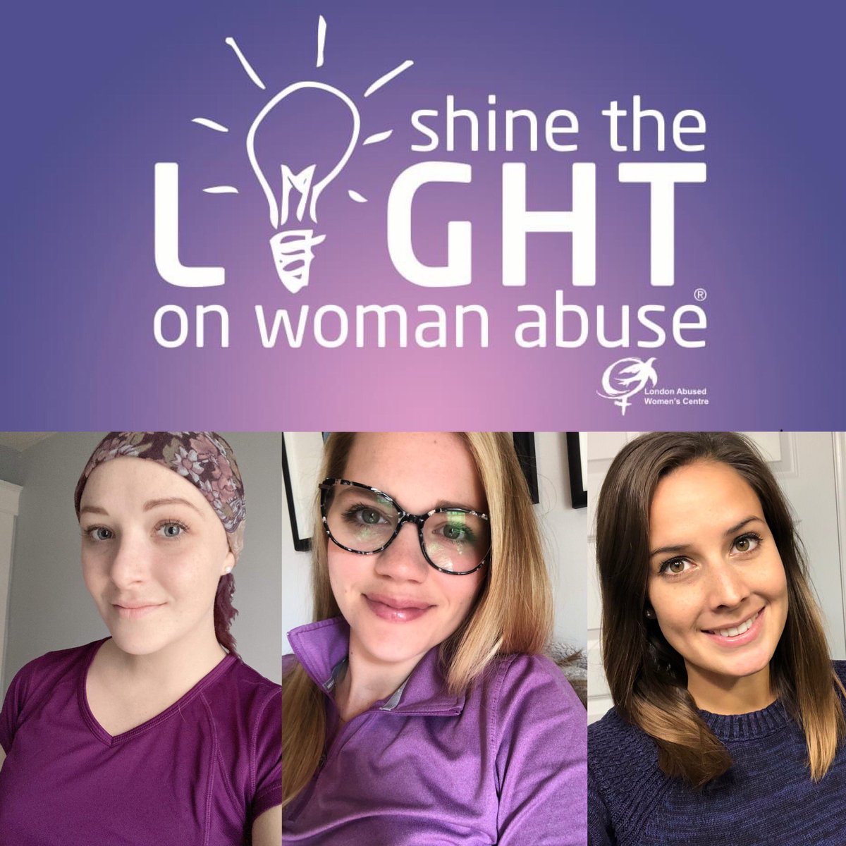 Purple is a symbol of courage, survival and honour! 💜💜

Today we are wearing purple to #shinethelight on women abuse! 

Join us in wearing purple to show support for suffering women and girls. Let them know they are not alone! 

@endwomanabuse 

#endwomenabuse
#shinethelight