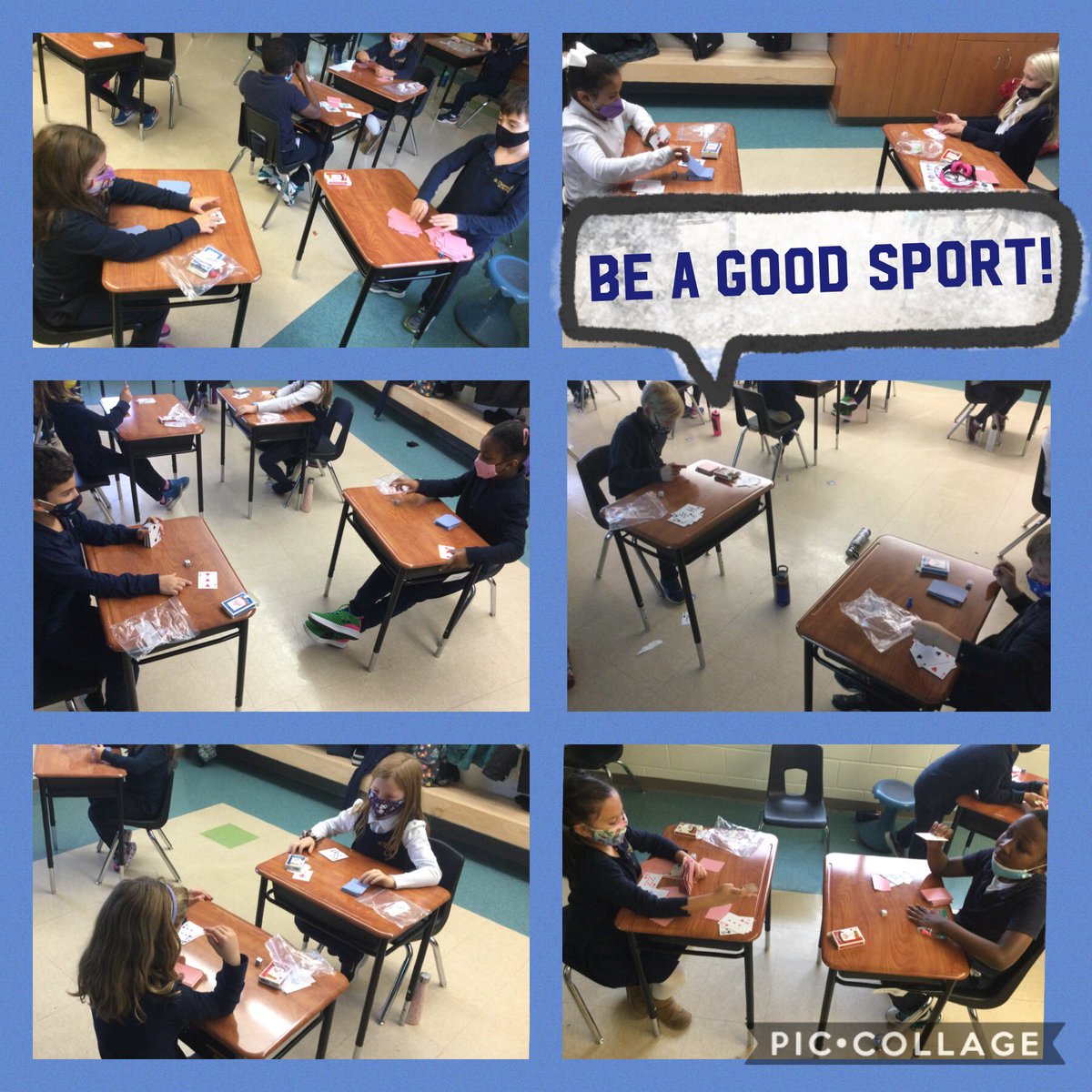 standish04's tweet photo. Friendship Fridays co-teaching with Mr. Moutinho continue! Working through #socialskillstraining using #ABAmethods @HWCDSB @MorrisHucal to develop #kindness and #empathy to one another and our school community. #teamwork #innovativegameideas #togetherwedogreatthings ๐๐ผ๐๐ผ https://t.co/Qz3q8MQF8u