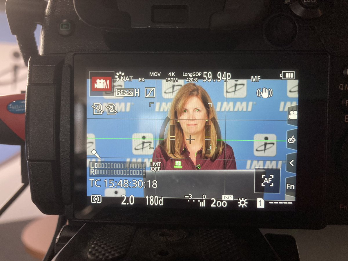 IMMI_Safety's tweet photo. Julie Cooley, facilitating a round table discussion on Safety at the virtual Women in Trucking conference. #WIT2020 #safety #conference #trucking #rolltek #airbags #women https://t.co/zje1abu6q7