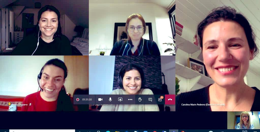 With #domesticabuse on the rise, charities need support more than ever before. Carolina Marin Pedreño &amp; Caroline Korah spent the day running a training session for <a href="/LAWALondon/">Latin American Women's Aid - LAWA</a>. We hope they found the training useful &amp; thank <a href="/LAWALondon/">Latin American Women's Aid - LAWA</a> for their amazing work #probonoweek