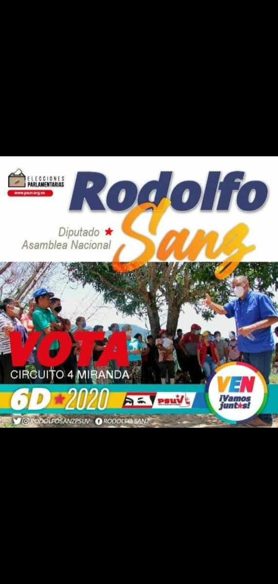 municipalinfor1's tweet photo. Los disputados de la patria a la asamblea nacional!

#VenVamosJuntos este #6DIC a recuperar nuestra Asamblea!
#TropaCircuito4 https://t.co/GffbiUehQ5