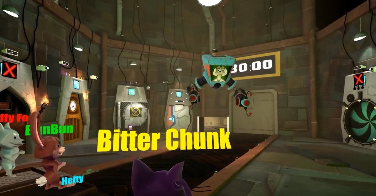 In "Dr.Crumbs School" , you're the "hero" with 3 friends as you play a full fledged game guided by actors who interact with you & are capable of improvising based on your actions & behaviour. This particular experience felt like being in a crash bandicoot game/cartoon (continued)