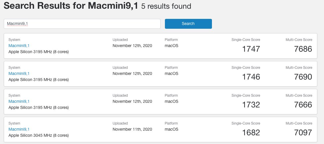 AAPLTree's tweet image. WHAT THE GB5 IS GOING ON HERE

#MacMiniM1