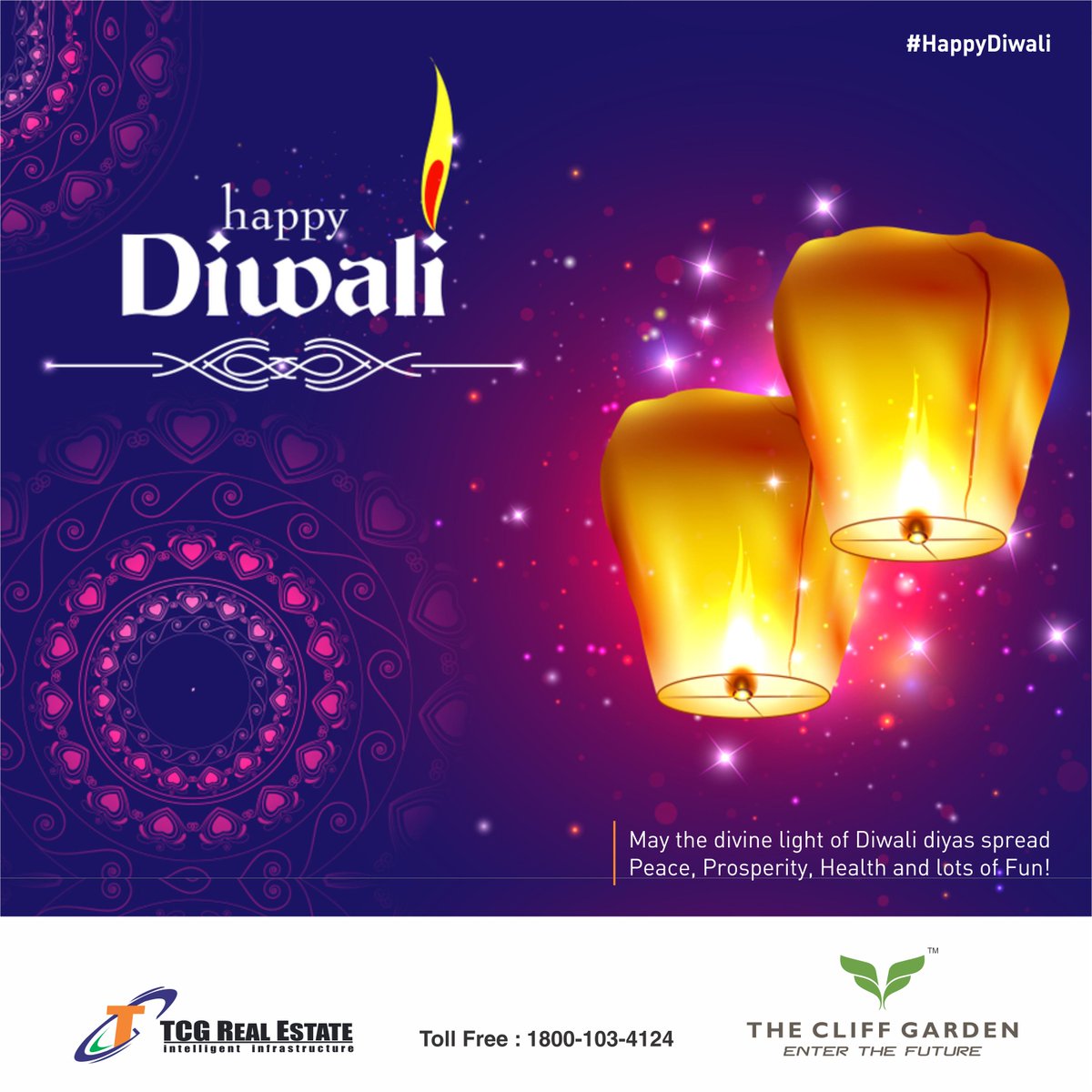 thecliffgarden's tweet photo. Happy Diwali!
May the divine light of Diwali diyas spread Peace, Prosperity, Health and lots of Fun!
#diwali #festival #happydiwali #laxmipujan #diwali2020 #FurnishedHomesAtCliff #TCGRealEstate #TheCliffGarden #ReadyPossessionHomes #TCG #TheChatterjeeGroup #Hinjawadi #Pune https://t.co/HwMFmtdHRA