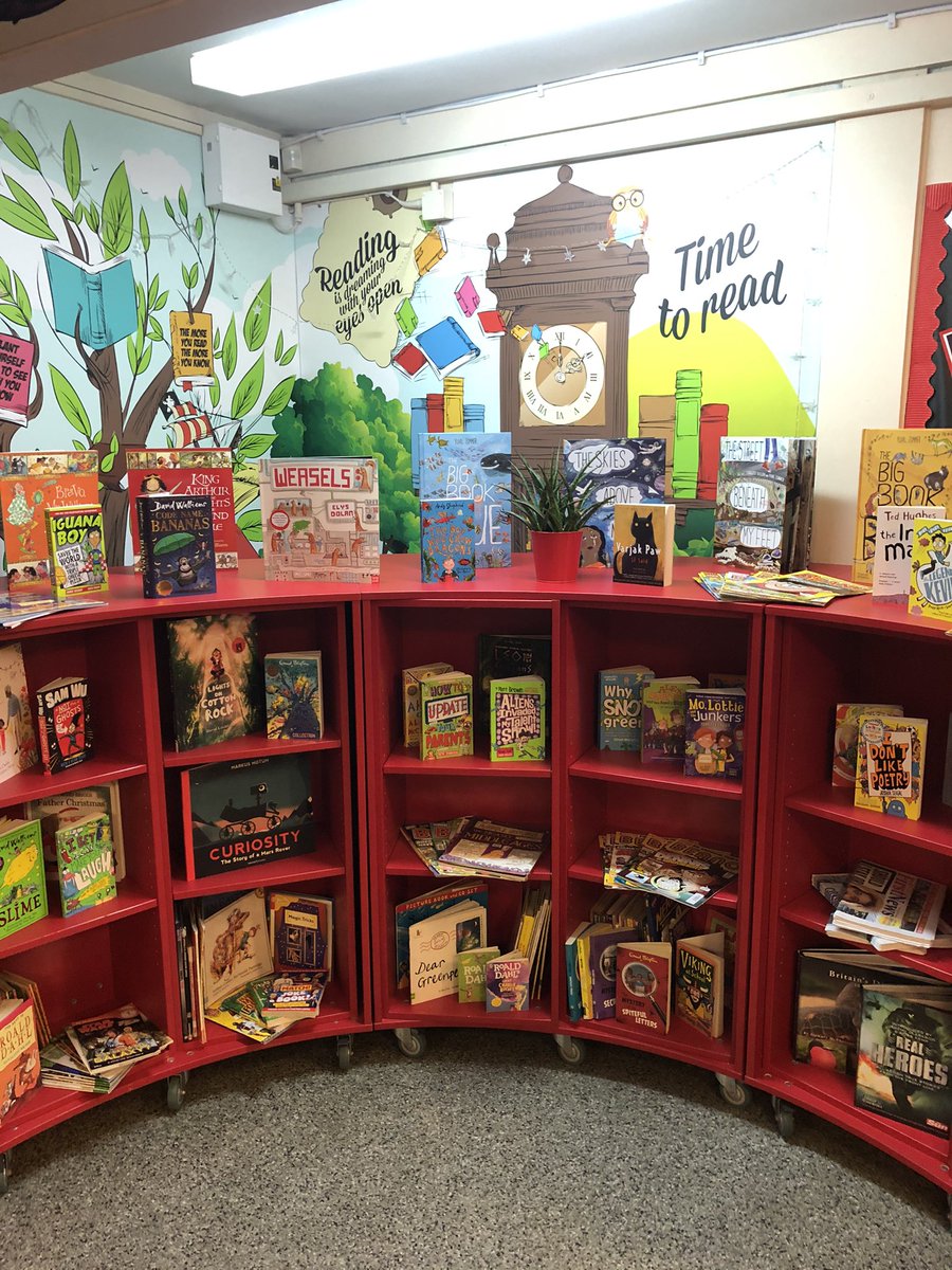 WhartonY6's tweet photo. Look how amazing our KS2 library is looking! https://t.co/ynSvqHrIN2