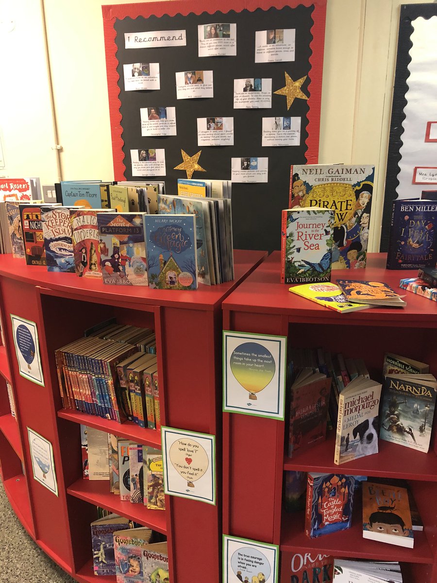 WhartonY6's tweet photo. Look how amazing our KS2 library is looking! https://t.co/ynSvqHrIN2