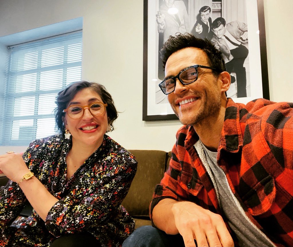 Mayim Bialik Cheyenne Jackson Plays My Character S Love Interest In Callmekatfox He Is Astonishingly Talented Wise Loving And Beyond Adorable I Am So Honored To Share A Stage With This