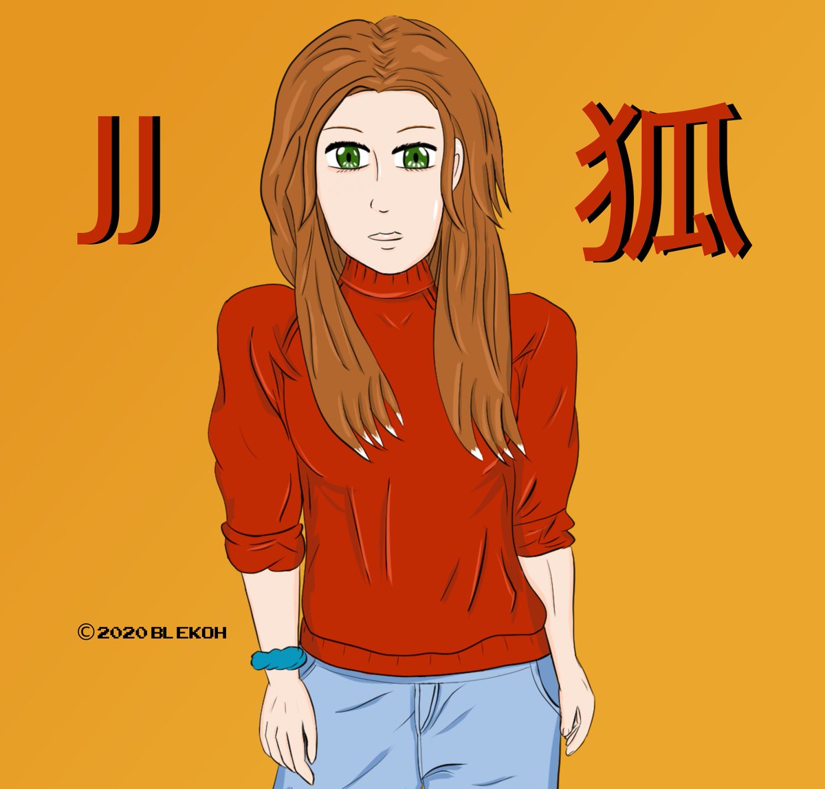 Finished up some more concept art for one of my characters in my RPG/Fighter

#gamedev