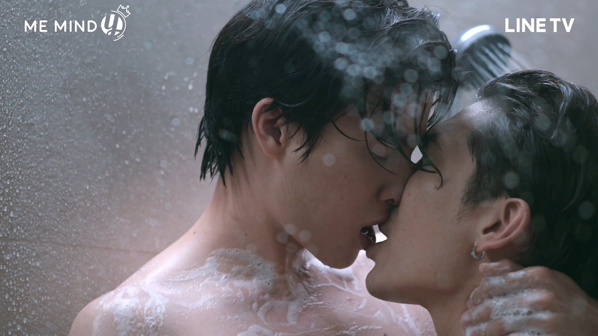 with such gentle and soft eyes, as if sealing the promise of an undying love. After few stimulating touches, you can see how the softness shifted into the desire to devour and be devoured. However, despite the hungry gazes, you can feel the passion++ #TharnTypeSS2EP2