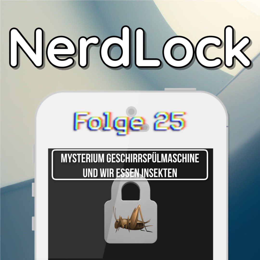 NerdlockPodcast's tweet photo. Folge 25:
Gehören Messer in die Spülmaschine und was haben die Illuminaten mit zu tun? Wir bitten um eure Mithilfe zur Lösung des Rätsels! Als Appetitanreger verspeisen wir dann ein paar Insekten für euch: https://t.co/gxJu2psQEx

Viel Spaß beim Zuhören! 😄
#podcast https://t.co/K3spvCxD2U