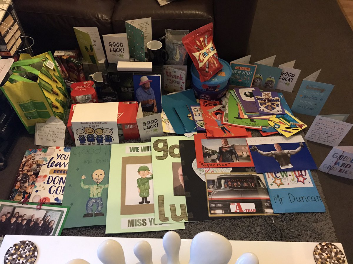rduncan1972's tweet photo. I would just like to say a huge thank you too everyone @PCABlackpool I have been overwhelmed by all your generosity. I am going to miss you all. You have the most amazing children and staff. Proud to be apart of the park story. I am looking forward to my new job @KirkhamGrammarS https://t.co/K18Gzukbst