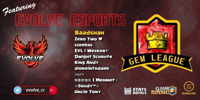 Evolve Esports brave through the EU qualifiers with Rising Swarm, NOVA X and DeliriuM Gaming. Team Legione was the only EU qualifier to reach the final 8 last season. Can any of them achieve their success?

<a href="/GemLeagueCr/">GemLeague</a> <a href="/evolve_cr/">Evolve_eSports_CR</a> <a href="/DeliriumCR/">Team DeliriuM</a> @rising_swarm @NovaXEsportCr