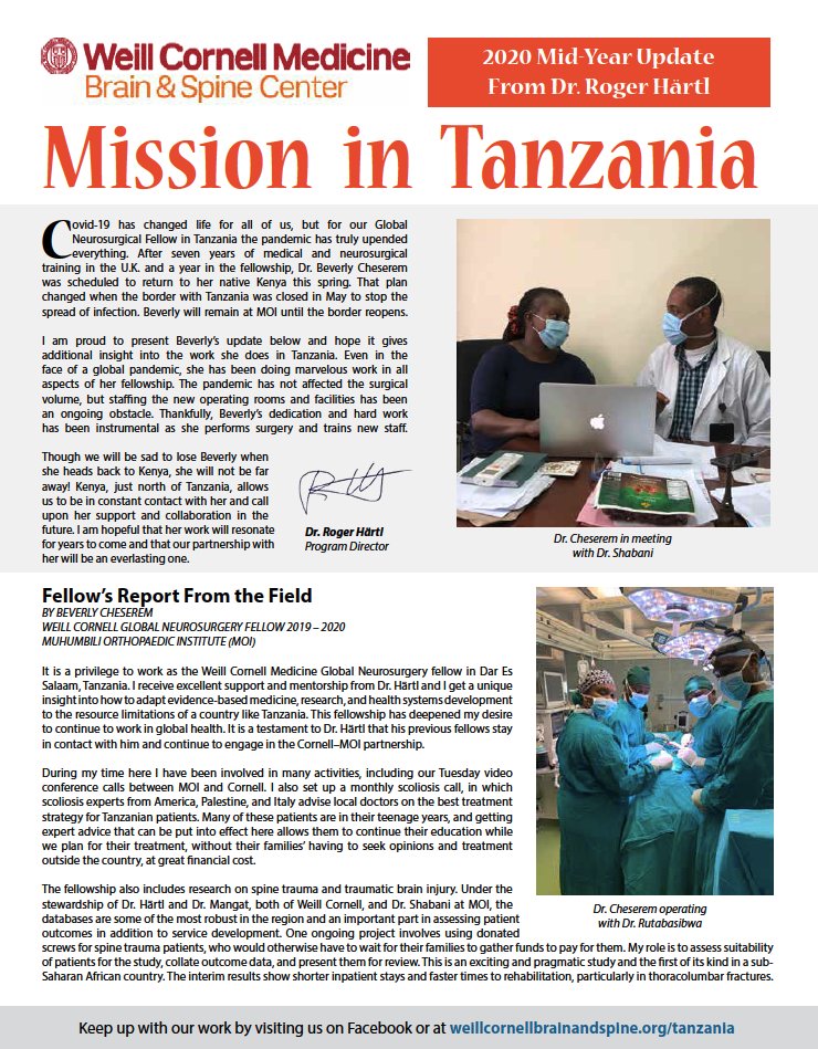 NANSIG1's tweet photo. We are proud to present our next 'Neurosurgeon of the Month'... Dr Beverly Cheserem! @bevjeb

Read more about her incredible career below!

#medtwitter #neurosurgery #globalsurgery https://t.co/Lk1ikztYJM