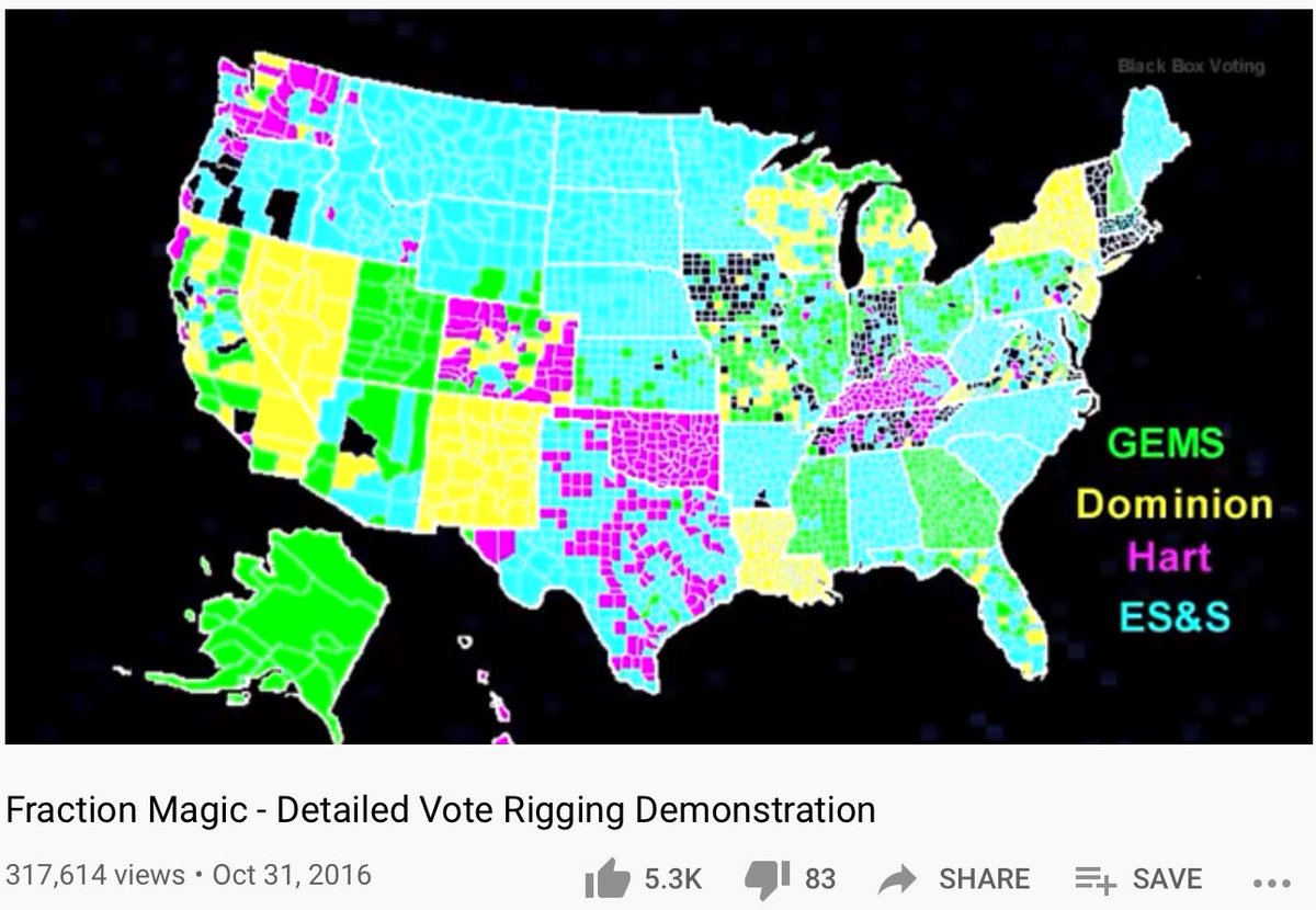 Master Computer for what goes into the voting machines & what comes out. Data Base designation to let total votes be treated like you see money, with decimals, the only way the manipulation can take place.Runs silently with precision. Even audits can be manipulated.