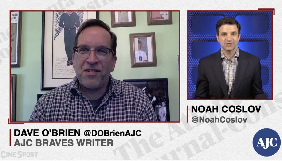 Was  @DOBrienATL thrilled when asked to close other internet windows to speed up his connection? No, but a Johnny Cash or bbq mention turned around the mood in a hurry.