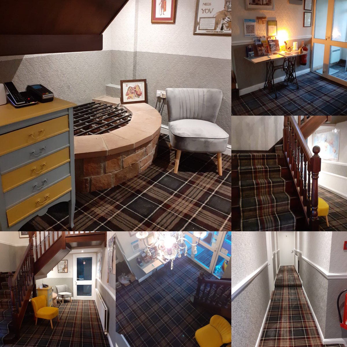CrossroadsH_bnb's tweet photo. We are so excited with our newly laid carpets here at Crossroads House B&amp;B and our new chairs. You can see how it compliments ans goes around the Roman Well in our hallway nicely as well!

#bedandbreakfast #ensuiterooms #new #carpets #makeover #romanwell #carlisle #cumbria https://t.co/mM8Txvagzu