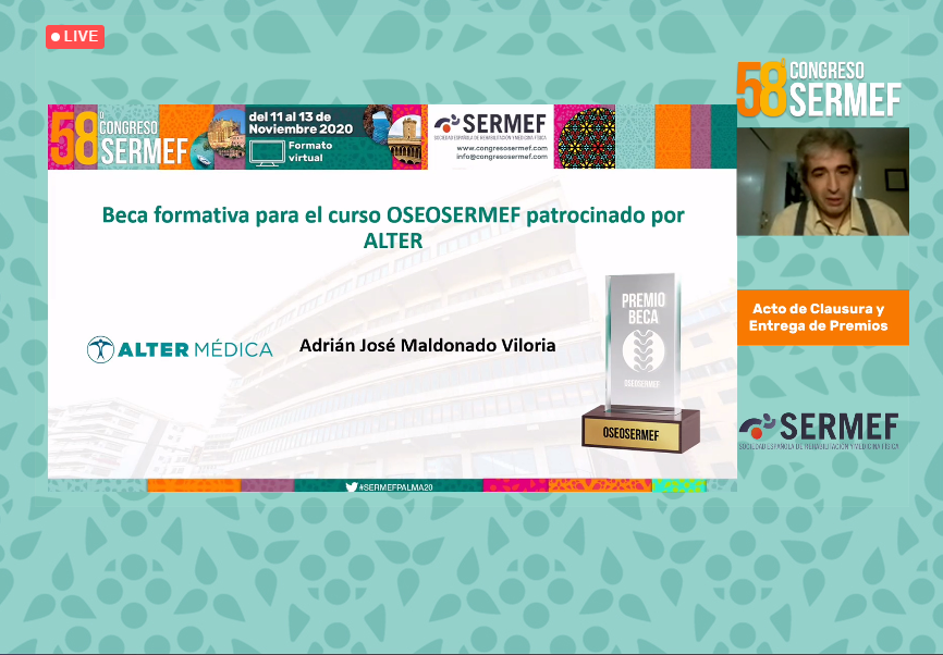 Becas formativas para el curso OSEOSERMEF