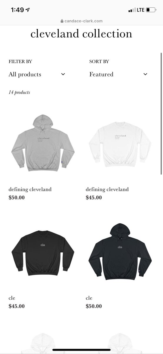 candaceeclark's tweet photo. I launched my own online store today, CandaceClark! Your support would be so appreciated!!🤍🤍 link in my bio:) https://t.co/piEz0CQuJs