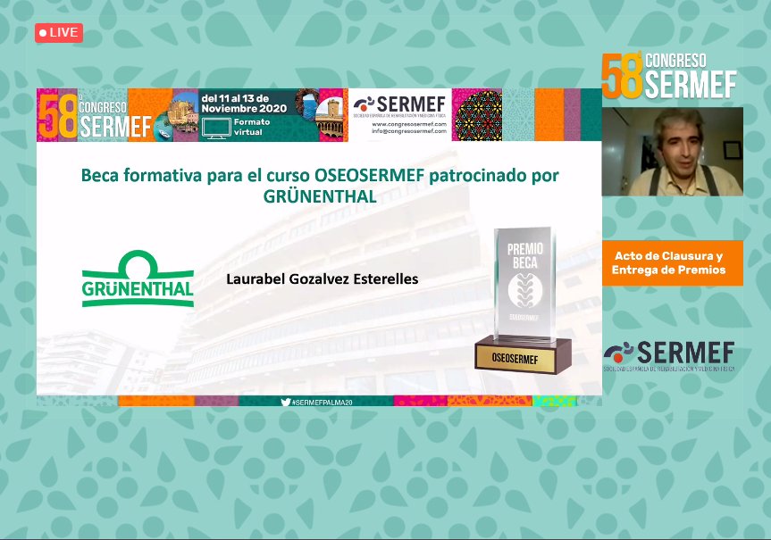 Becas formativas para el curso OSEOSERMEF